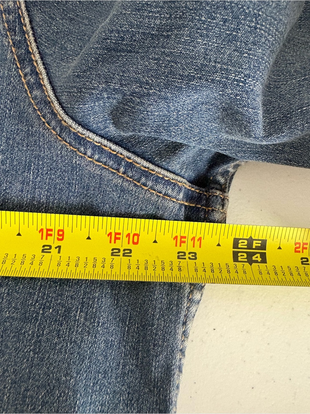 Time and Tru Denim Jacket Classic Fit Button Front Jean Jacket XXL GUC Plus Size - Picture 6 of 7